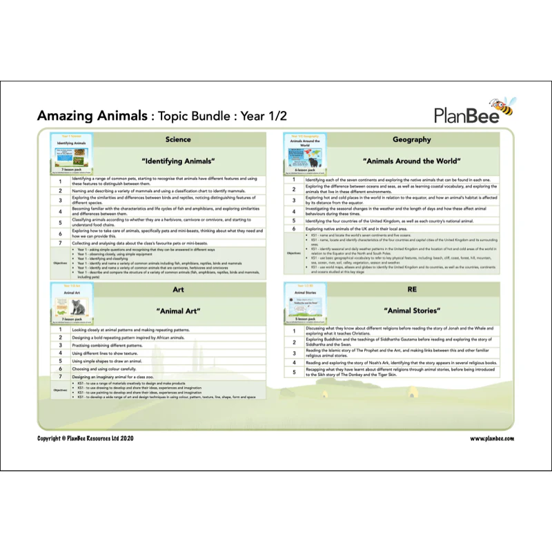 Amazing Animals Topic Bundle - Image 3