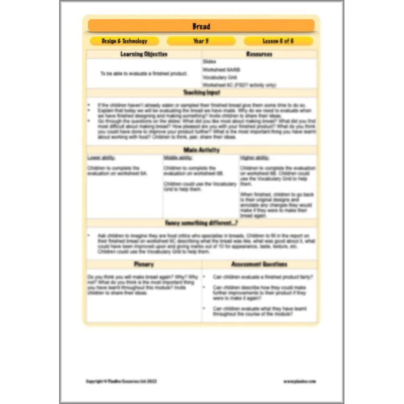 Bread DT Lessons - Image 60