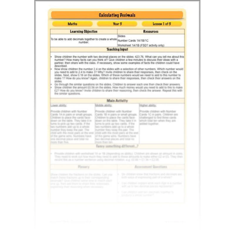 Calculating Decimals - Image 23