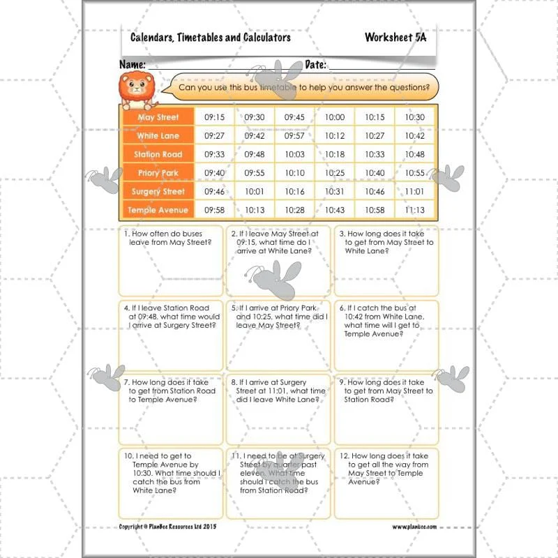 Calendars, Timetables and Calculators - Image 55