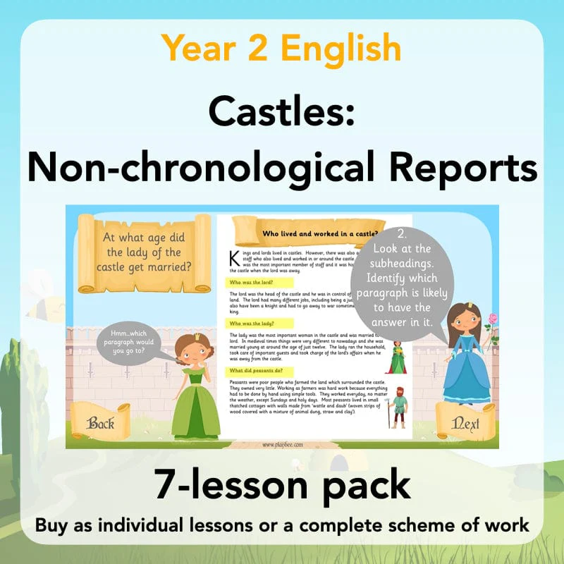Castles: Non-chronological Reports