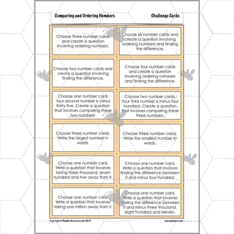 Comparing and Ordering Numbers - Image 13