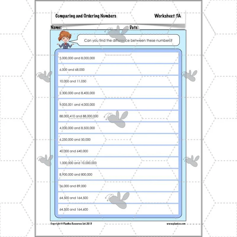 Comparing and Ordering Numbers - Image 43