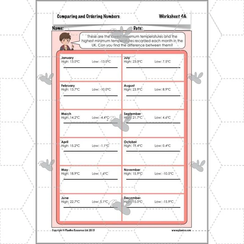 Comparing and Ordering Numbers - Image 50