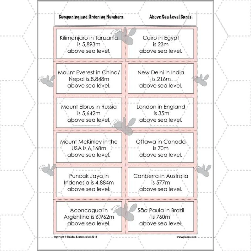 Comparing and Ordering Numbers - Image 51