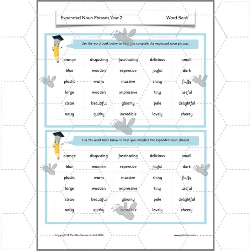 Expanded Noun Phrases Year 2 - Image 8