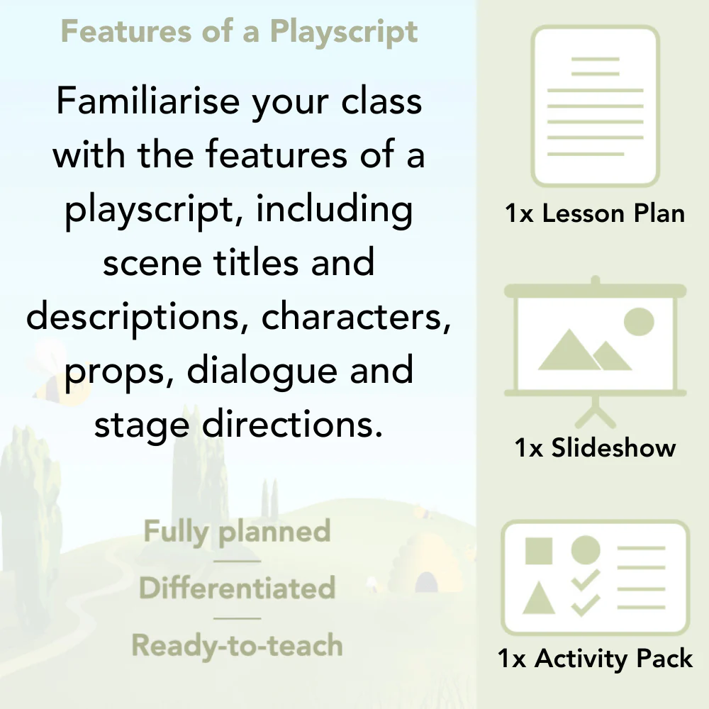 Features of a Playscript KS2 - Image 2