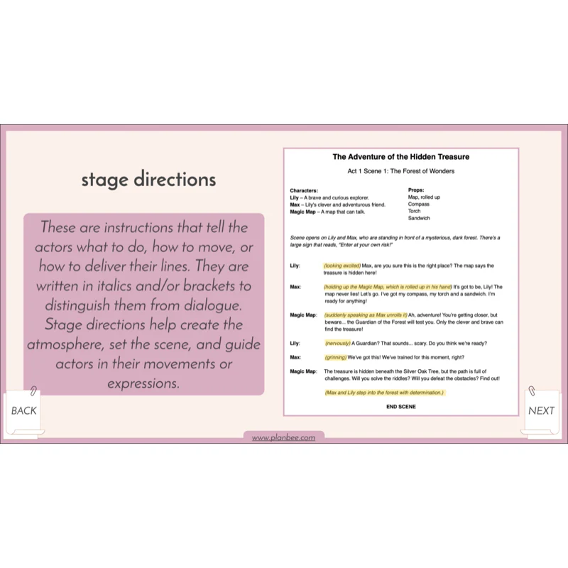Features of a Playscript KS2 - Image 5