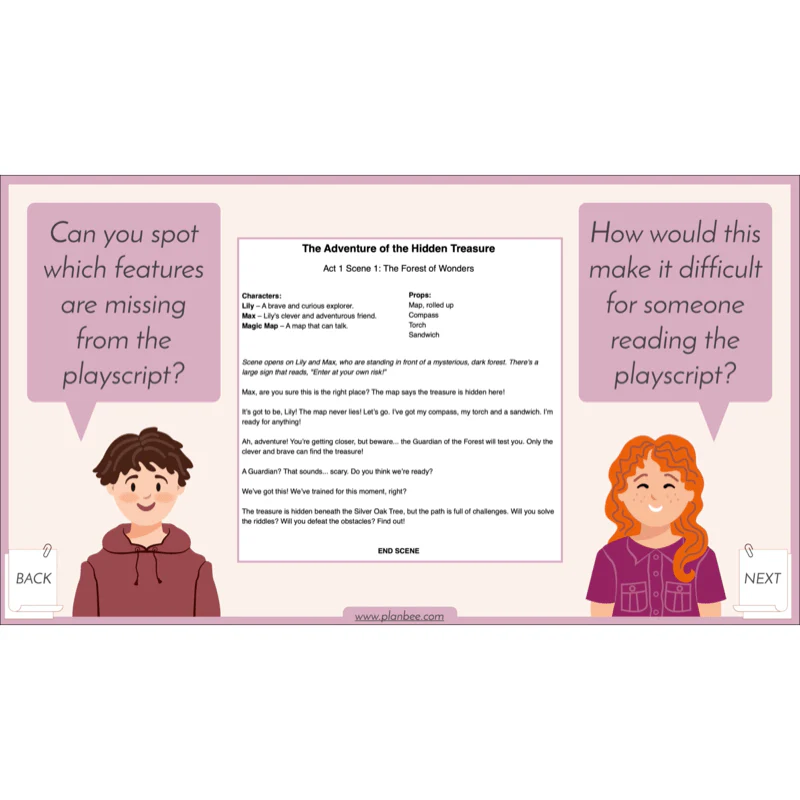 Features of a Playscript KS2 - Image 7