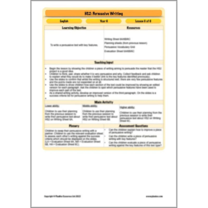 HS2: Persuasive Writing - Image 17