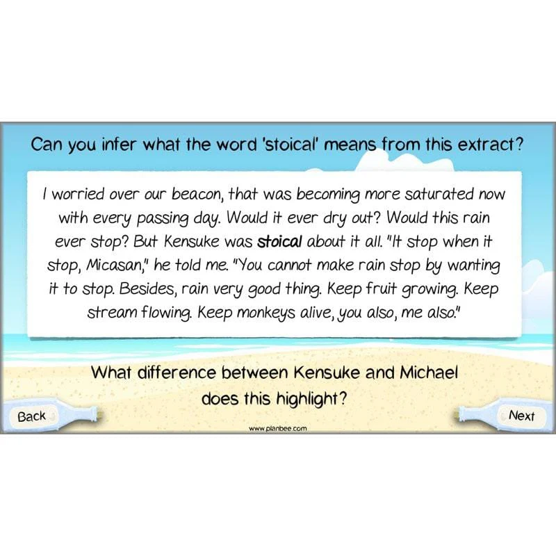 Kensuke's Kingdom: Reading Comprehension - Image 9