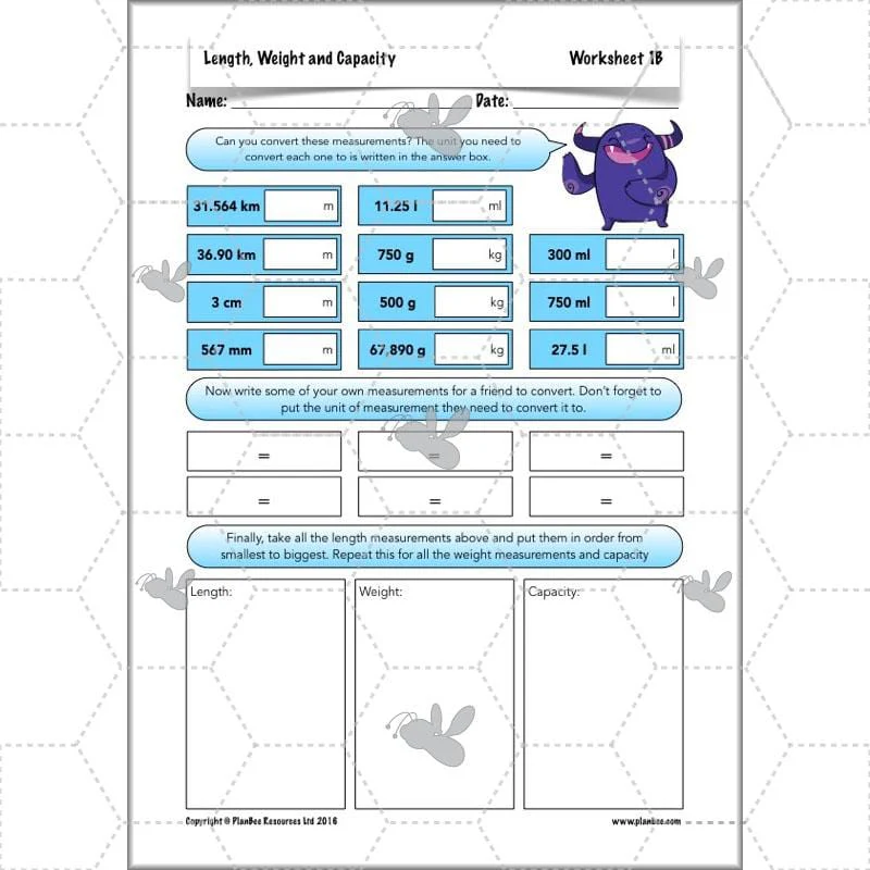 Length, Weight and Capacity - Image 32