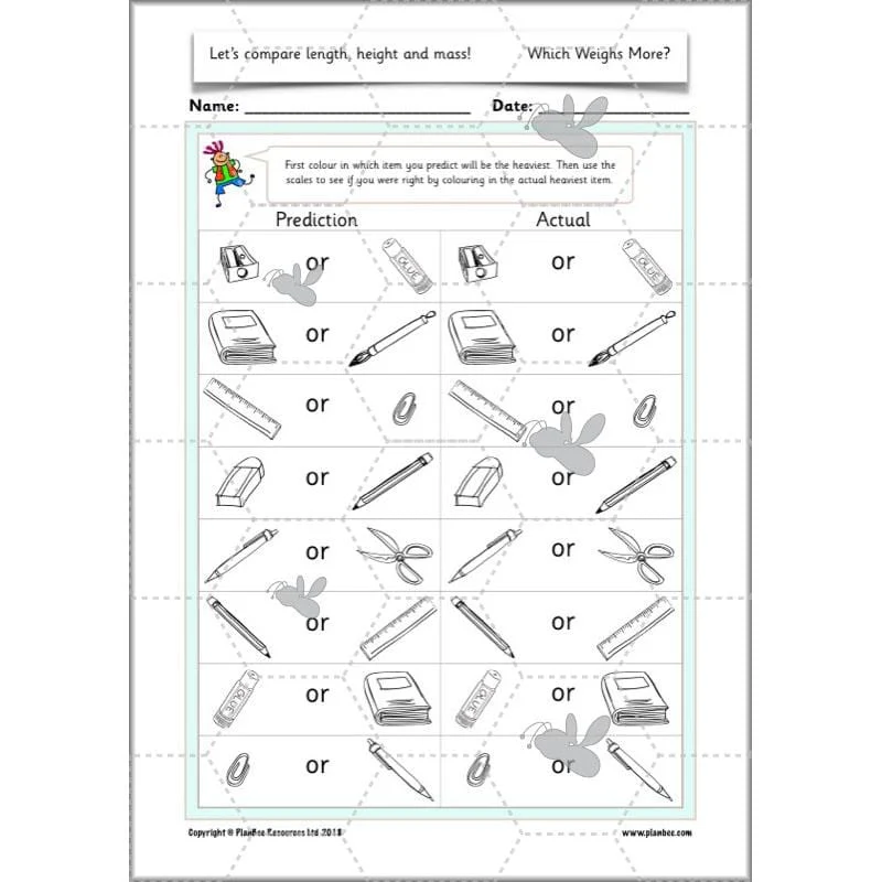 Let’s Compare Length, Height and Mass - Image 48