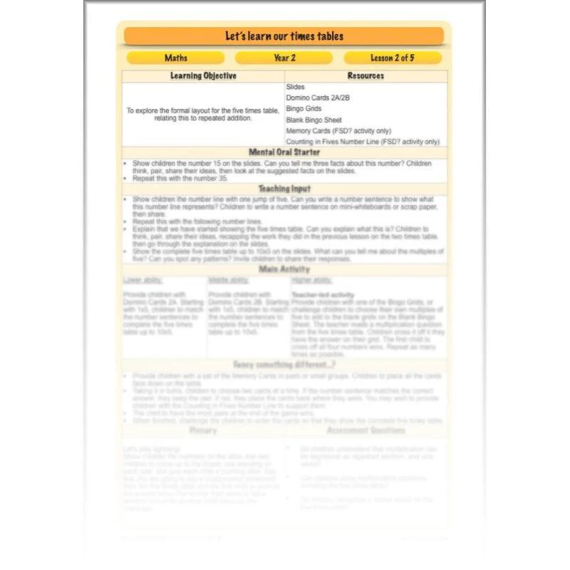 Let’s learn our times tables - Image 16