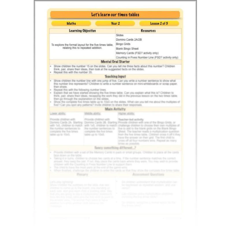 Let’s learn our times tables - Image 33