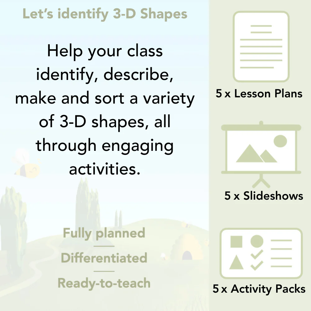 Let's identify 3-D shapes - Image 2