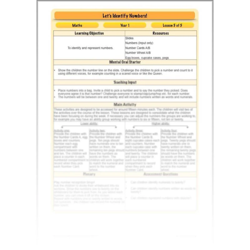 Let's Identify Numbers - Image 66