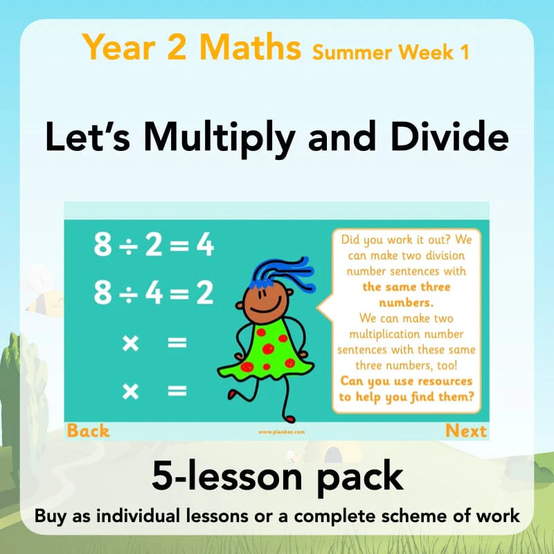 Let's multiply and divide