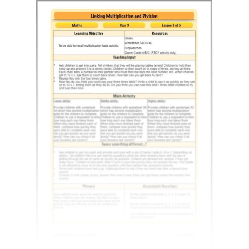 Linking Multiplication and Division - Image 50