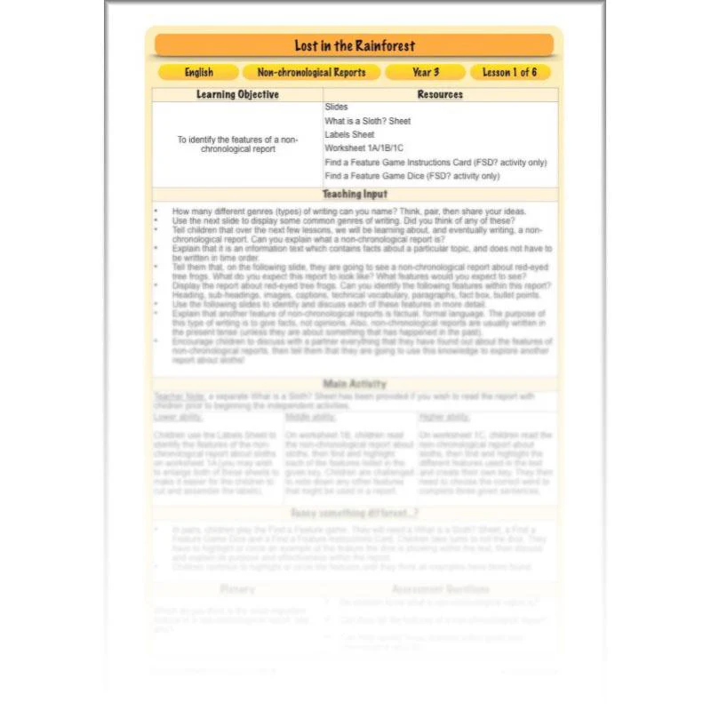 Lost in the Rainforest: Non-chronological Reports - Image 33