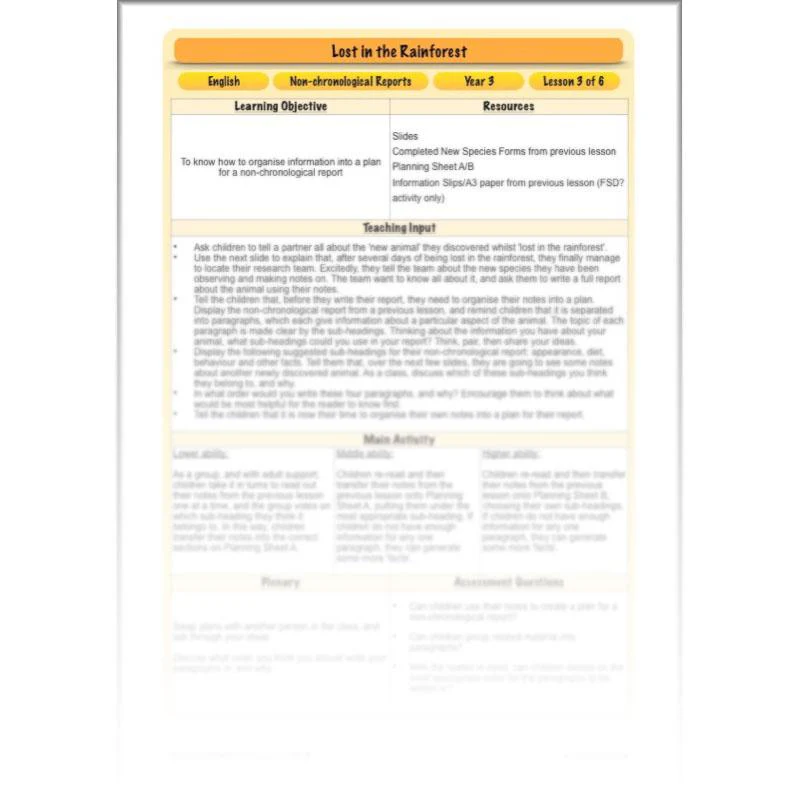 Lost in the Rainforest: Non-chronological Reports - Image 48