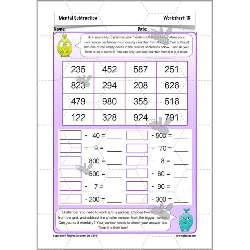 Mental Subtraction - Image 22