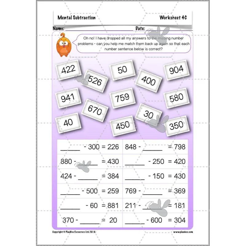 Mental Subtraction - Image 49
