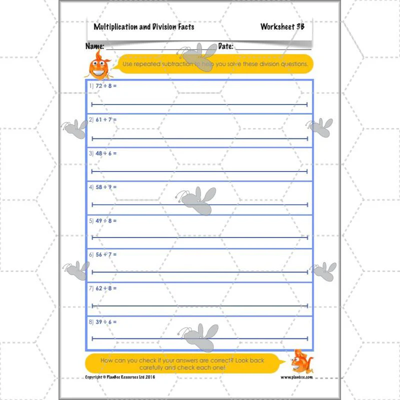 Multiplication and Division Facts - Image 18