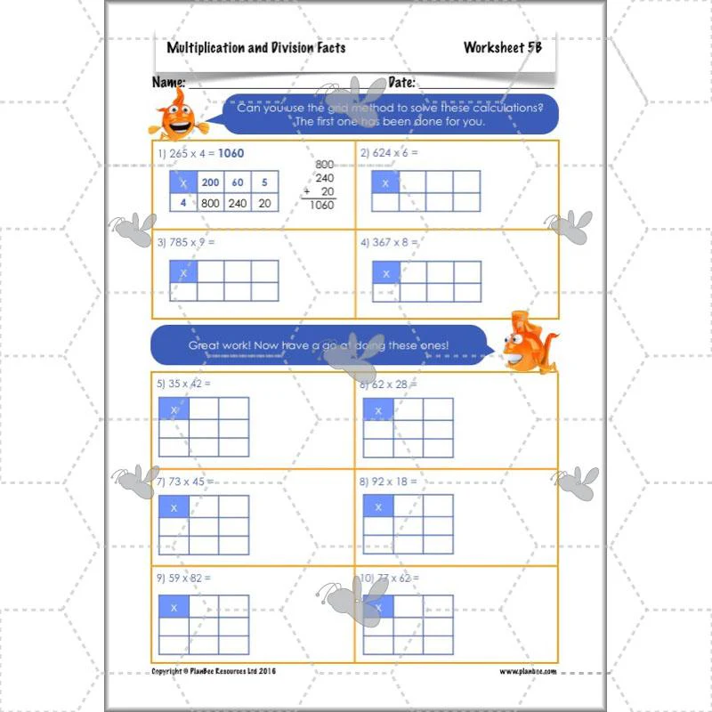 Multiplication and Division Facts - Image 22