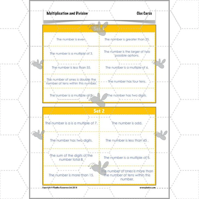 Multiplication and Division Facts - Image 34