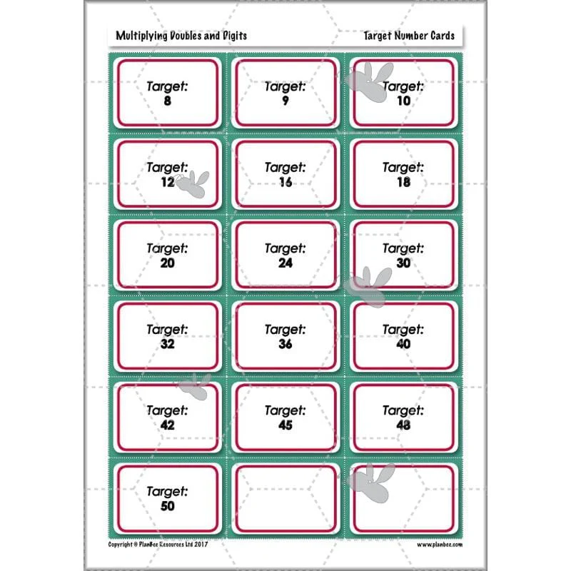 Multiplying Doubles and Digits - Image 32