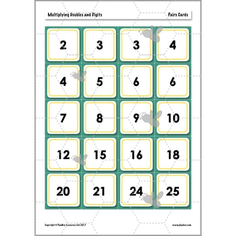 Multiplying Doubles and Digits - Image 33