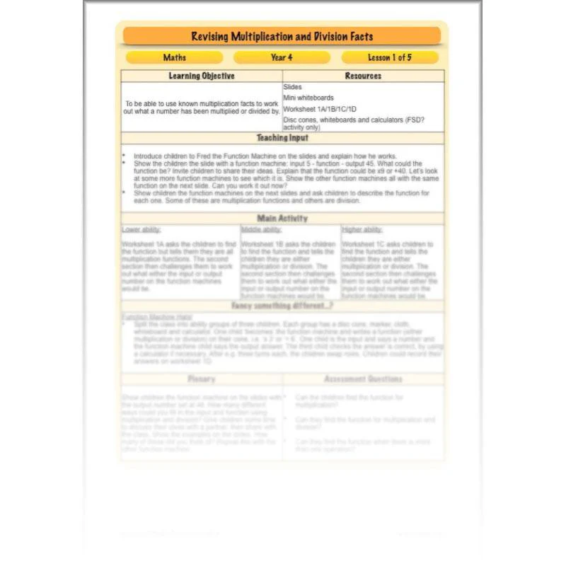 Revising Multiplication and Division - Image 31