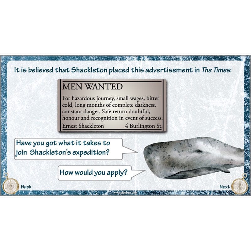 Shackleton's Journey Letter Writing - Image 3