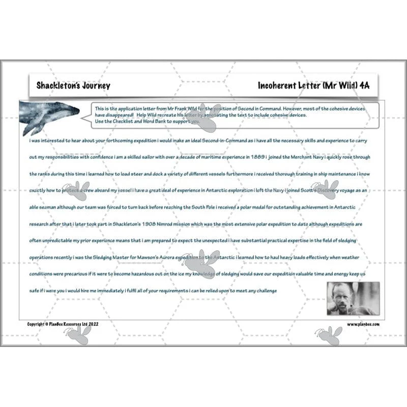 Shackleton's Journey Letter Writing - Image 48