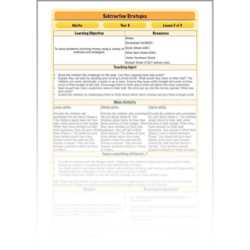 Subtraction Strategies - Image 19