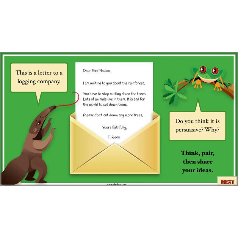 The Great Kapok Tree: Persuasive Writing - Image 54