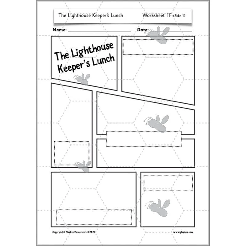 The Lighthouse Keeper's Lunch: Instructions - Image 24