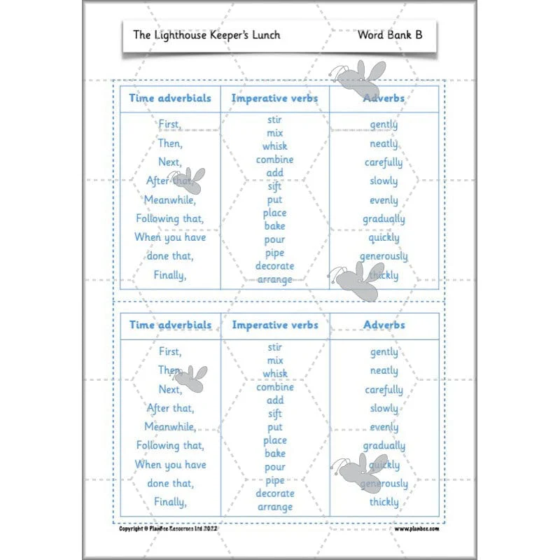 The Lighthouse Keeper's Lunch: Instructions - Image 47