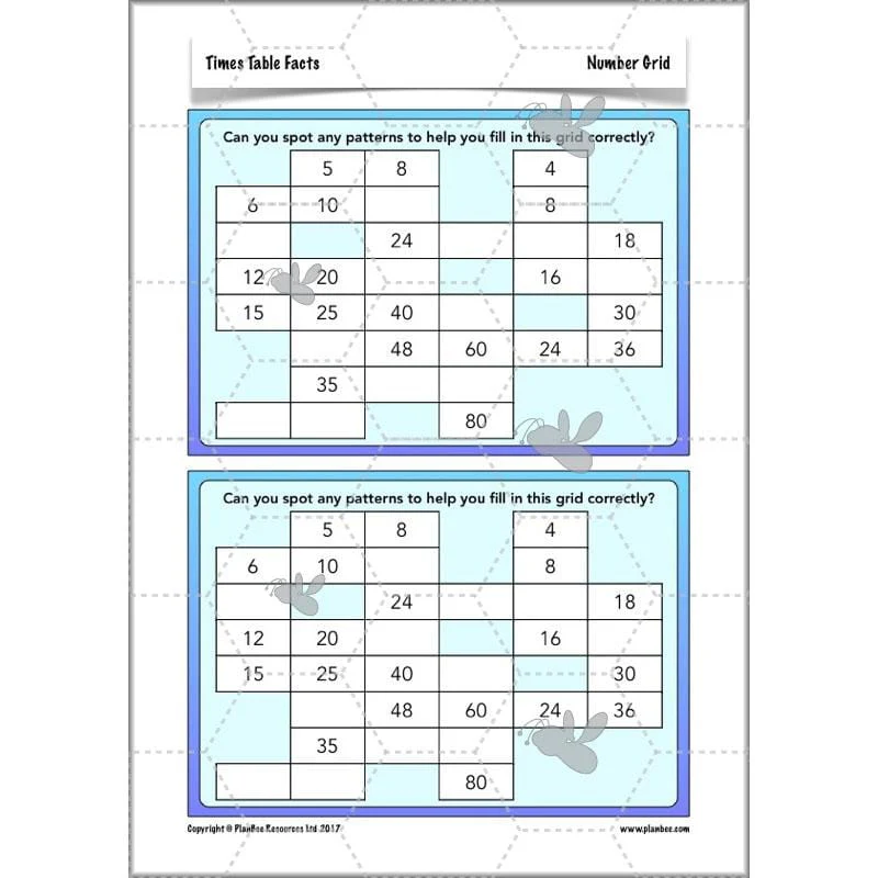 Times Table Facts - Image 23