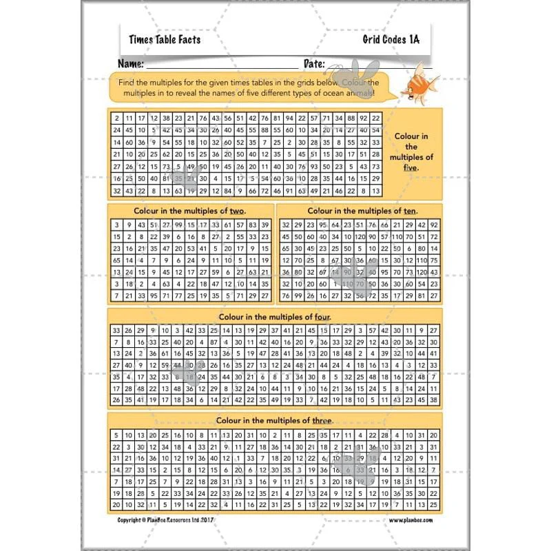 Times Table Facts - Image 24