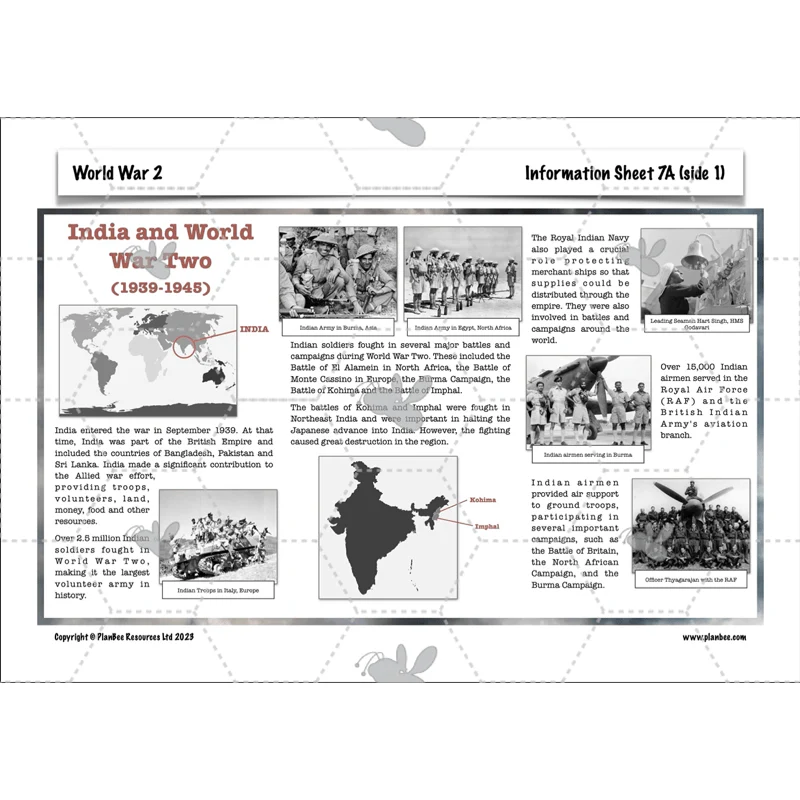 World War 2 Upper KS2 - Image 80