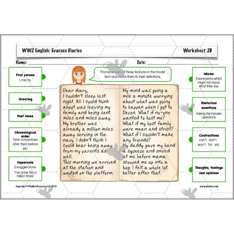 WW2 English: Evacuee Diaries - Image 19