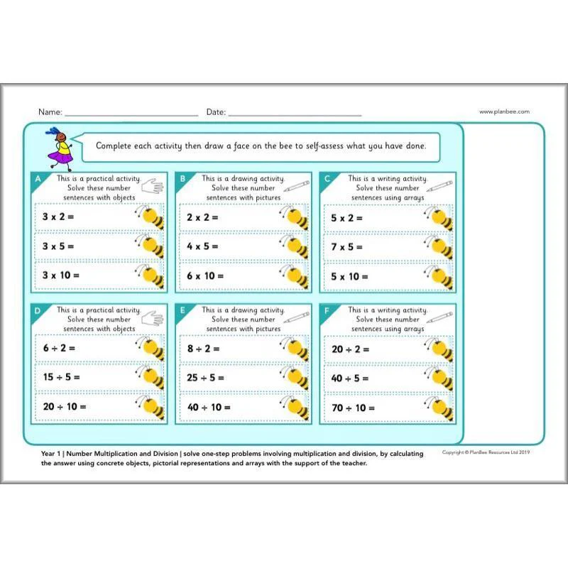 Year 1 Maths Assessment - Image 3
