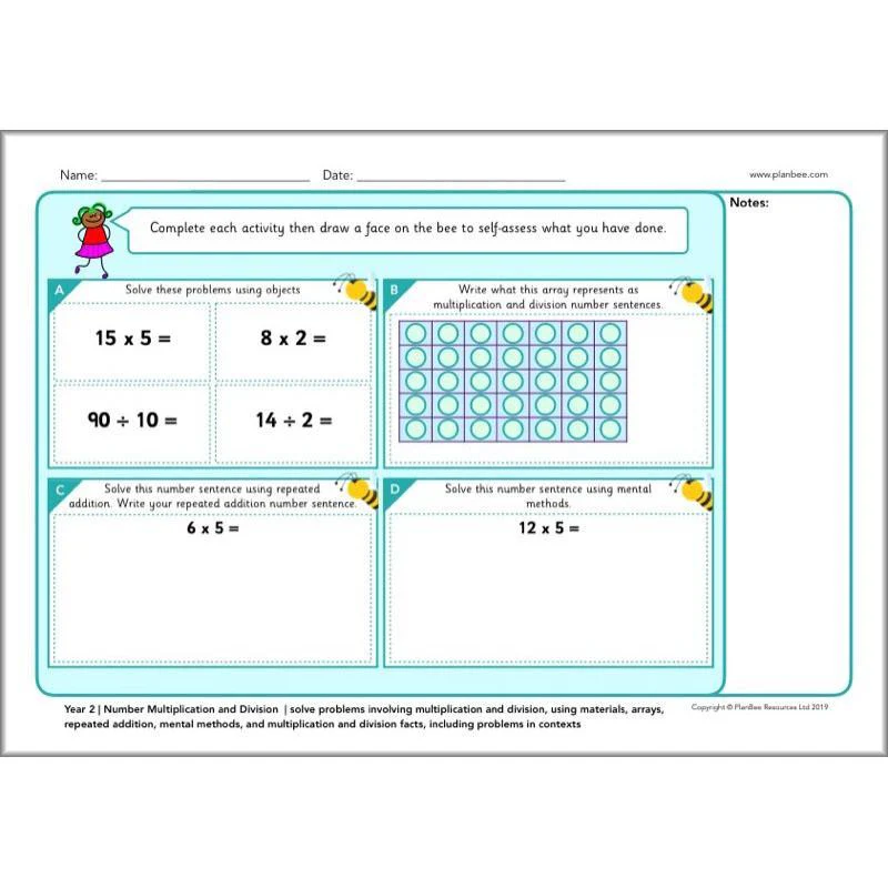 Year 2 Maths Assessment - Image 5