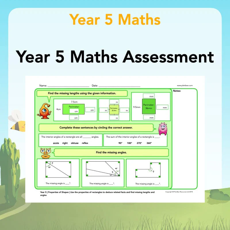 Year 5 Maths Assessment